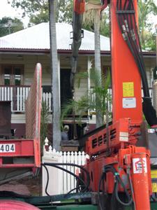 Steel Bracing for the House Lift