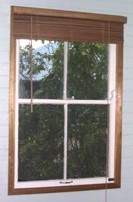 Old Double Hung Bed Room Window