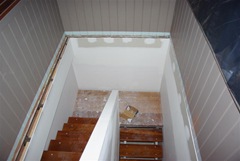 Stair Treads attached Internal Stairway Installation