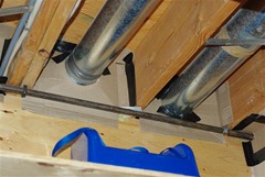 Fire Hazard Around Heating Ductwork