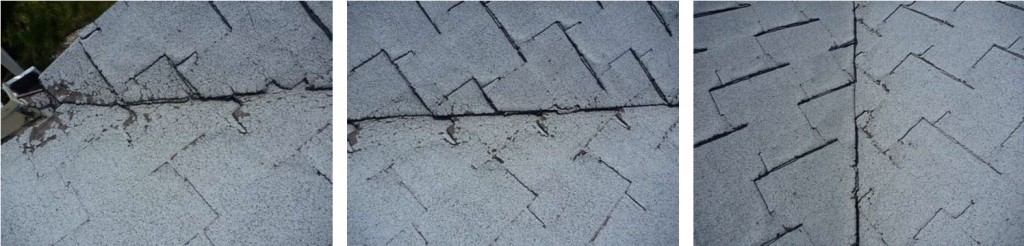 Roof Valley Repair Needed